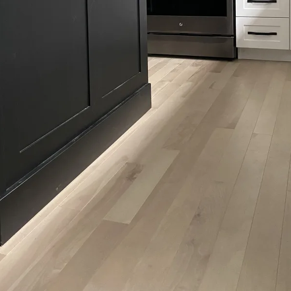 Kitchen with hardwood floors